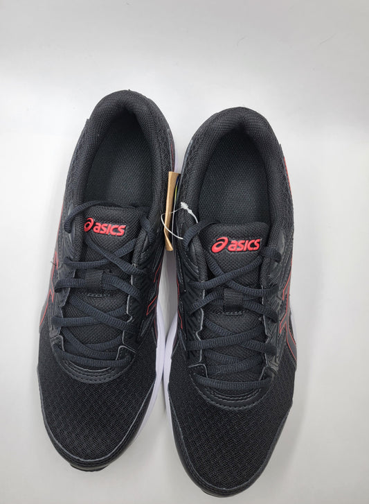 Asics Jolt Three Athletic Sneakers - Black/Electric Red